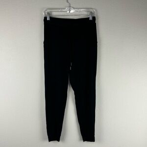 Capote Black Comfy Cozy Athleisure Jogger Pants Size Small